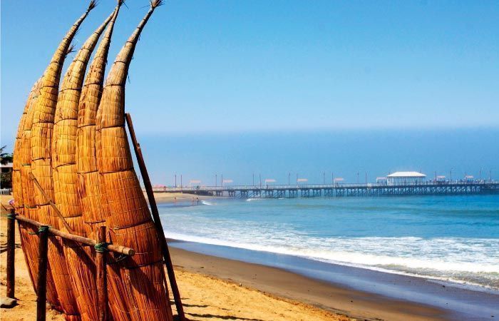 Praias no Peru