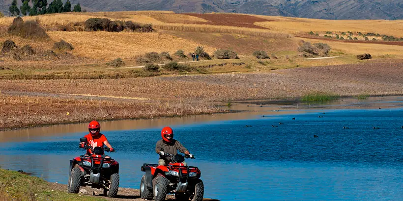 Tour de cuatrimotos: Laguna de Huaypo + Maras