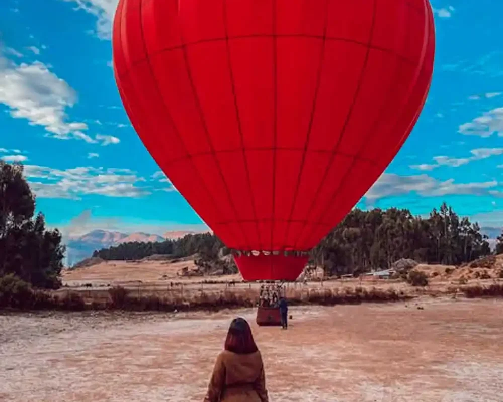 Aventura panorámica en globo aerostático en Cusco