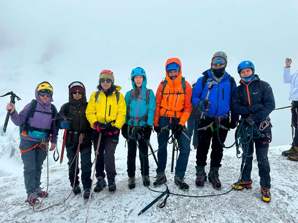 Escalada al Nevado Mateo desde Huaraz