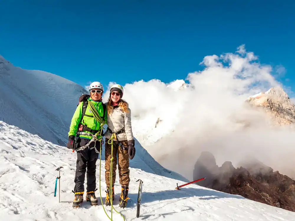 Escalada al Nevado Mateo desde Huaraz