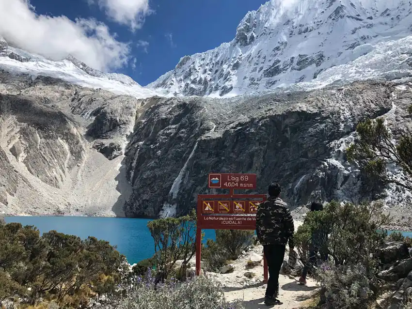 Tour a la laguna 69 desde Huaraz