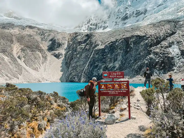 Tour a la laguna 69 desde Huaraz