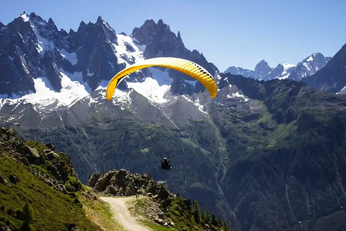 Vuelo en parapente en el Valle Sagrado